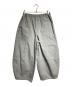 DRAWER（ドゥロワー）の古着「コットンベイカーパンツ / Cotton baker pants 」｜グレー