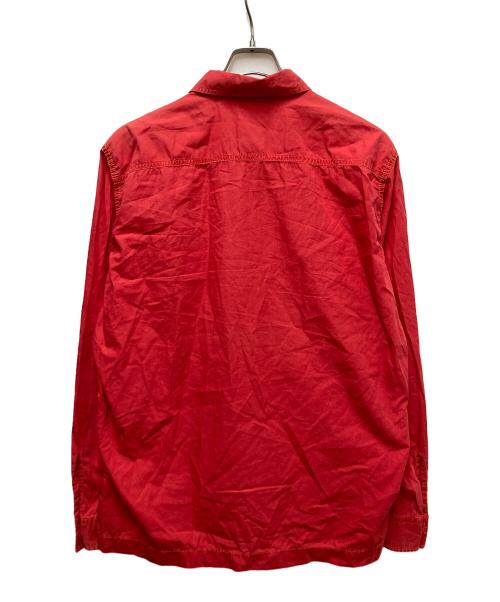 DIESEL（ディーゼル）DIESEL (ディーゼル) ステッチシャツ レッド サイズ:	SIZE Mの古着・服飾アイテム