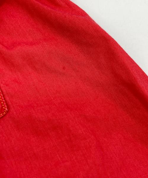 DIESEL（ディーゼル）DIESEL (ディーゼル) ステッチシャツ レッド サイズ:	SIZE Mの古着・服飾アイテム