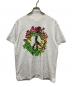 Denim Tears（デニムティアーズ）の古着「フラワーピースプリントTシャツ」｜ホワイト