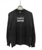 BABYLONE×VERDYバビロン×ヴェルディ）の古着「LONGSLEEVE T-SHIRT」｜ブラック