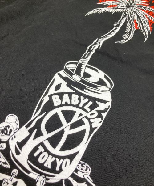 BABYLONE（バビロン）BABYLONE (バビロン) VERDY (ヴェルディ) LONGSLEEVE T-SHIRT ブラック サイズ:	SIZE Sの古着・服飾アイテム