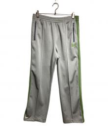 Needles×nano・universe（ニードルズ×ナノ・ユニバース）の古着「別注Track Pant Poly Smooth/別注 トラックパンツ ポリスムース」｜グリーン