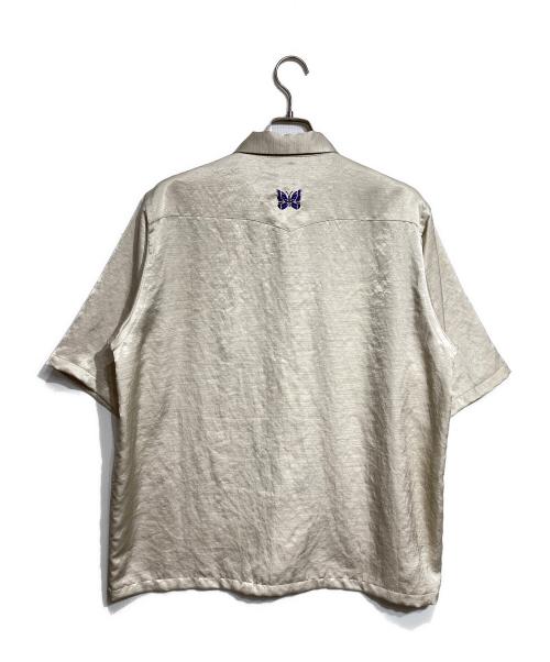 Needles（ニードルズ）Needles (ニードルズ) S/S Cowboy One-Up Shirt/ショートスリーブ カウボーイ ワンアップ シャツ ベージュ サイズ:Ｌの古着・服飾アイテム