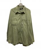 LEVI'Sリーバイス）の古着「ツイルワークシャツ」｜オリーブ