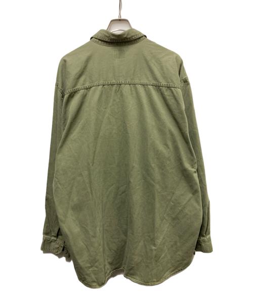LEVI'S（リーバイス）LEVI'S (リーバイス) ツイルワークシャツ オリーブ サイズ:XXLの古着・服飾アイテム