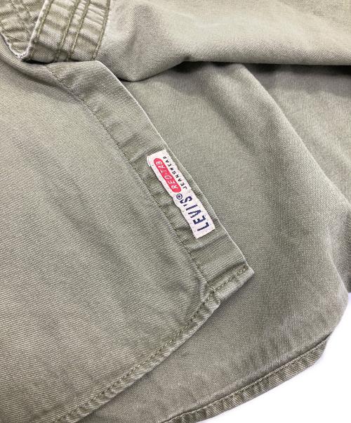 LEVI'S（リーバイス）LEVI'S (リーバイス) ツイルワークシャツ オリーブ サイズ:XXLの古着・服飾アイテム