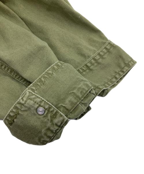 LEVI'S（リーバイス）LEVI'S (リーバイス) ツイルワークシャツ オリーブ サイズ:XXLの古着・服飾アイテム