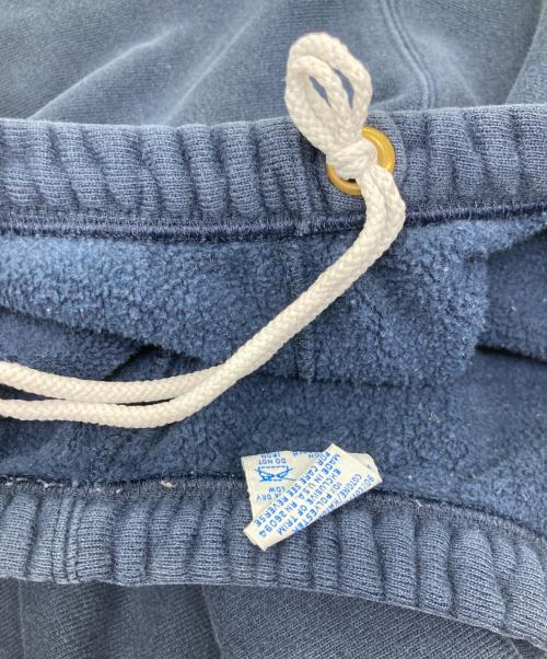Champion（チャンピオン）Champion (チャンピオン) 90s  カレッジワッペンREVERSE WEAVE スウェットパンツ ネイビー サイズ:Lの古着・服飾アイテム