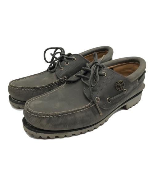 Timberland（ティンバーランド）Timberland (ティンバーランド) Boat Shoes 3EYEデッキシューズ グレー サイズ:27cmの古着・服飾アイテム