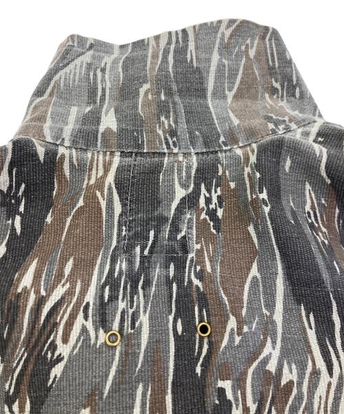 ldeal（アイディール）ldeal (アイディール) 80s タイガーストライプカモジップジャケット グリーン サイズ:	SIZE Lの古着・服飾アイテム
