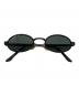 RAY-BAN（レイバン）の古着「オーバルサングラス」｜ブラック