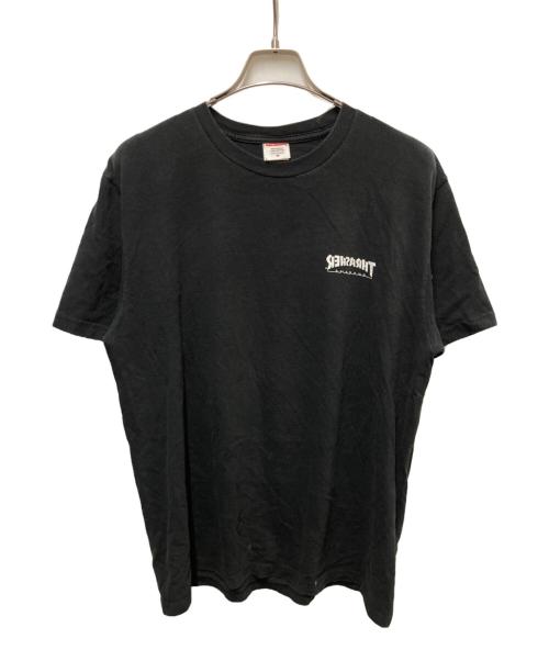 SUPREME（シュプリーム）Supreme (シュプリーム) THRASHER (スラッシャー) Cross Tee ブラック サイズ:Mの古着・服飾アイテム