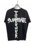 Supreme (シュプリーム) THRASHER (スラッシャー) Cross Tee ブラック サイズ:M：8000円