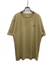 A BATHING APE（アベイシングエイプ）の古着「APE HEAD TEE」｜ベージュ