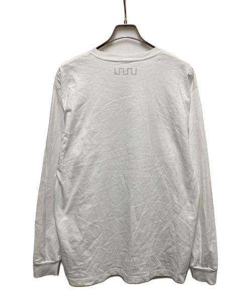 STEEP GRADE SHARP CURVES（スティープグレイドシャープカーヴス）STEEP GRADE SHARP CURVES (スティープグレイドシャープカーヴス) CULTIVATE L/S tee ホワイト サイズ:不明の古着・服飾アイテム