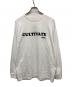 STEEP GRADE SHARP CURVES（スティープグレイドシャープカーヴス）の古着「CULTIVATE L/S tee」｜ホワイト