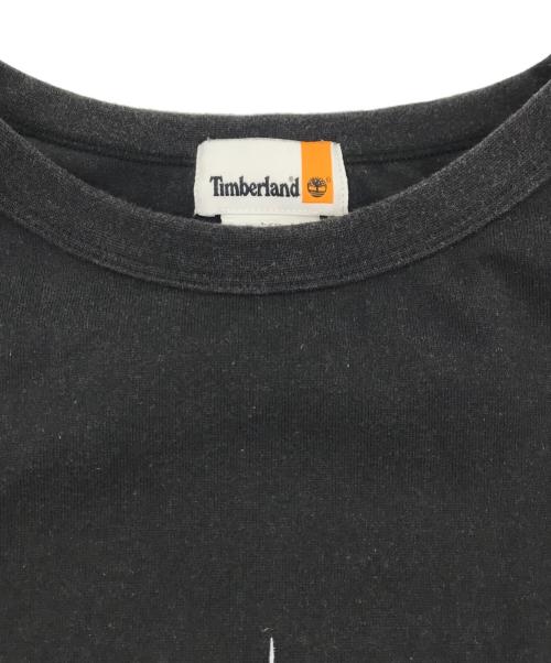 Timberland（ティンバーランド）Timberland (ティンバーランド) MR.BROTHERS CUT CLUB (ミスターブラザーズカットクラブ) コラボロングスリーブカットソー ブラック サイズ:Lの古着・服飾アイテム