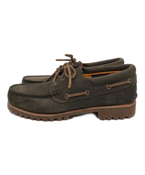 Timberland（ティンバーランド）Timberland (ティンバーランド) HANDSEWN ブラウン サイズ:9の古着・服飾アイテム
