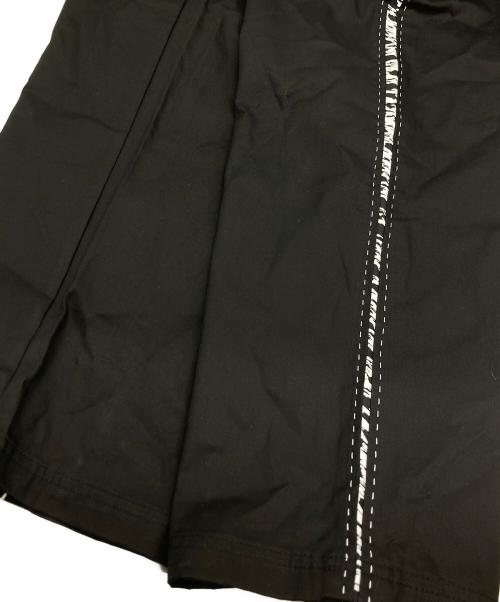 CREAM SODA（クリームソーダ）CREAM SODA (クリームソーダ) ヒョウ柄V切り替えしコットンパンツ ブラック サイズ:Ｓの古着・服飾アイテム