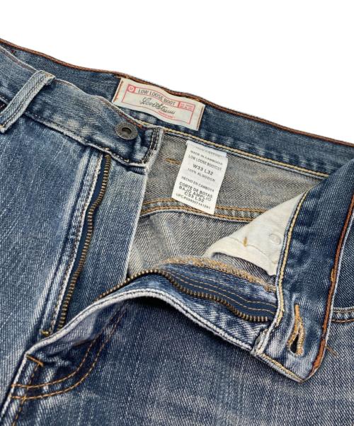 LEVI'S（リーバイス）LEVI'S (リーバイス) LOW LOOSE BOOT ブーツカットデニムパンツ インディゴ サイズ:W33の古着・服飾アイテム