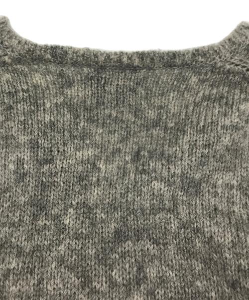 NUMBER (N)INE（ナンバーナイン）NUMBER (N)INE (ナンバーナイン) 09AWモヘアグランジニット グレー サイズ:	SIZE 3の古着・服飾アイテム