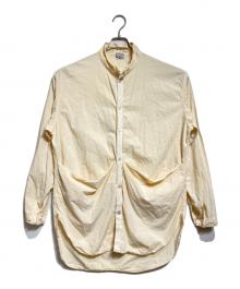 Tender Co（テンダー コー）の古着「LONG SLEEVE TESSERACT SHIRT/長袖テッセラクト・シャツ」｜ベージュ
