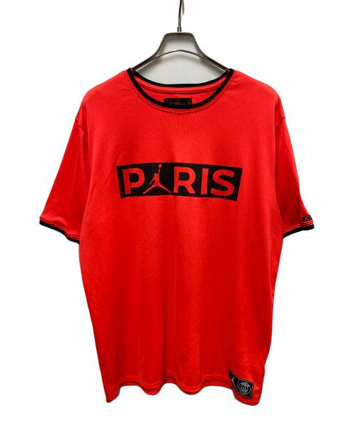 NIKE（ナイキ）NIKE (ナイキ) PARIS SAINT-GERMAIN (パリサンジェルマン) PSG SS POLY RPLCA TOP TEE レッド サイズ:XLの古着・服飾アイテム