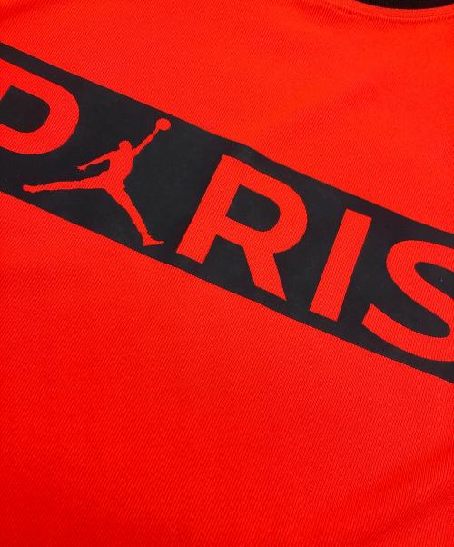 NIKE（ナイキ）NIKE (ナイキ) PARIS SAINT-GERMAIN (パリサンジェルマン) PSG SS POLY RPLCA TOP TEE レッド サイズ:XLの古着・服飾アイテム