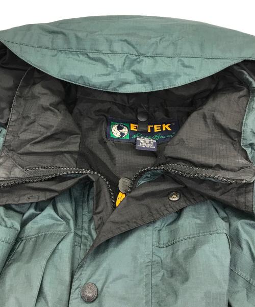 Eddie Bauer（エディーバウアー）Eddie Bauer (エディーバウアー) EBTEK ナイロンマウンテンジャケット グリーン サイズ:Freeの古着・服飾アイテム
