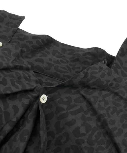 COTTON PAN（コットンパン）COTTON PAN (コットンパン) レオパードシャツ ブラック サイズ:SIZE 2の古着・服飾アイテム