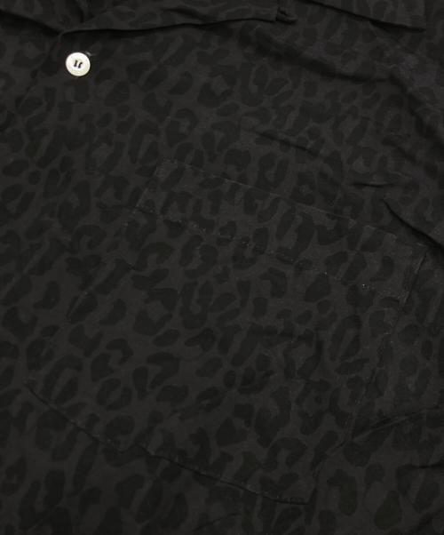 COTTON PAN（コットンパン）COTTON PAN (コットンパン) レオパードシャツ ブラック サイズ:SIZE 2の古着・服飾アイテム