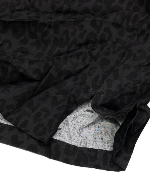 COTTON PAN（コットンパン）COTTON PAN (コットンパン) レオパードシャツ ブラック サイズ:SIZE 2の古着・服飾アイテム