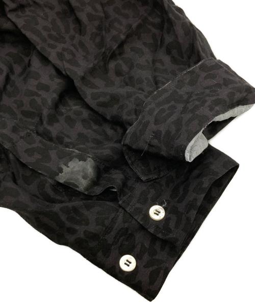 COTTON PAN（コットンパン）COTTON PAN (コットンパン) レオパードシャツ ブラック サイズ:SIZE 2の古着・服飾アイテム