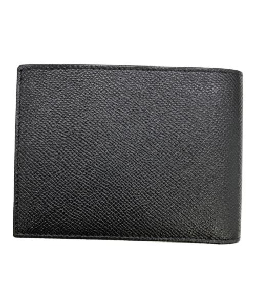 BVLGARI（ブルガリ）BVLGARI (ブルガリ) HIPSTER LARGE 2 FOLDS ブラックの古着・服飾アイテム