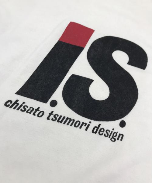 I.S.（アイエス）I.S. (アイエス) バックプリントロゴスウェット ホワイト サイズ:Sの古着・服飾アイテム