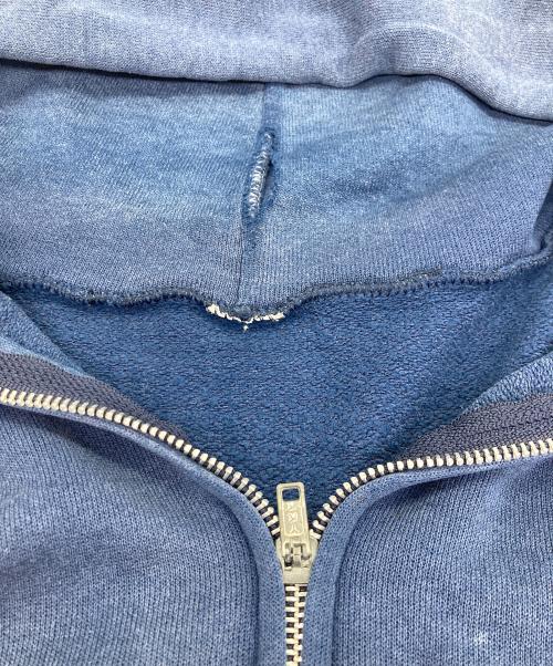 USED（ユーズド）USED (ユーズド) ジップパーカー ネイビー サイズ:不明の古着・服飾アイテム