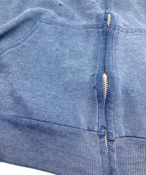 USED（ユーズド）USED (ユーズド) ジップパーカー ネイビー サイズ:不明の古着・服飾アイテム