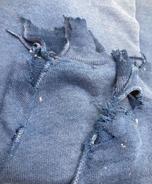 USED（ユーズド）USED (ユーズド) ジップパーカー ネイビー サイズ:不明の古着・服飾アイテム