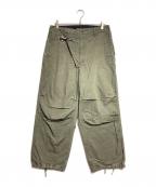 Engineered Garmentsエンジニアド ガーメンツ）の古着「ファイヤーマンパンツ / Fireman Pants」｜オリーブ