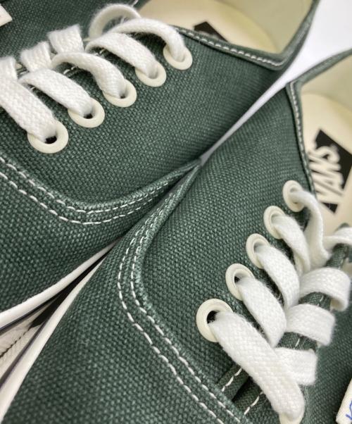 VANS（ヴァンズ）VANS (ヴァンズ) LX AUTHENTIC オーセンティックスニーカー グリーン サイズ:27.5cmの古着・服飾アイテム