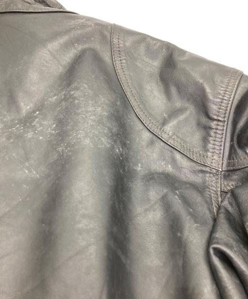 BELSTAFF（ベルスタッフ）BELSTAFF (ベルスタッフ) gangster レザーモーターサイクルジャケット ブラック サイズ:	SIZE XXLの古着・服飾アイテム