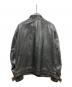 BELSTAFF (ベルスタッフ) gangster レザーモーターサイクルジャケット ブラック サイズ:	SIZE XXL：25000円
