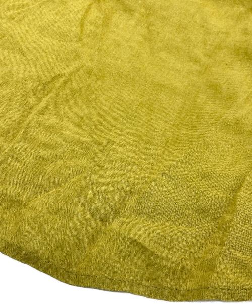 FLAX（フラックス）FLAX (フラックス) リネンシャツ イエロー サイズ:SIZE Mの古着・服飾アイテム