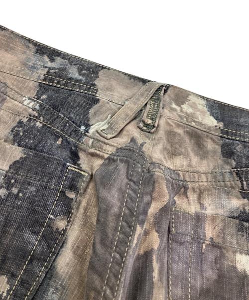 DIESEL（ディーゼル）DIESEL (ディーゼル) ブリーチデザインパンツ グレー サイズ:29の古着・服飾アイテム