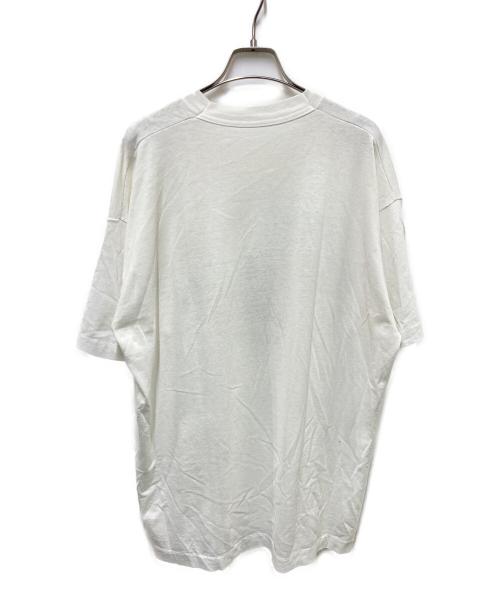 USED（ユーズド）USED (ユーズド) CAT&MOUSE アートプリントTシャツ ホワイト サイズ:不明の古着・服飾アイテム