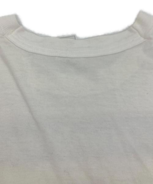 FRUIT OF THE LOOM（フルーツオブザルーム）FRUIT OF THE LOOM (フルーツオブザルーム) 1996ニュースペーパープリントTシャツ ホワイト サイズ:XXLの古着・服飾アイテム
