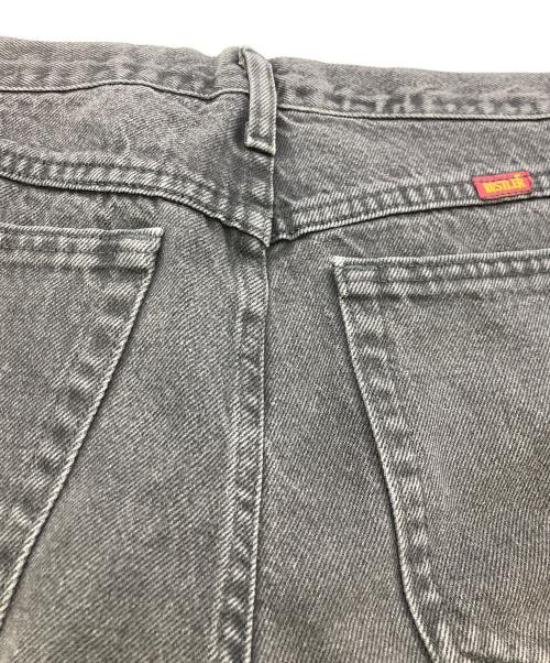 RUSTLER（ラスラー）RUSTLER (ラスラー) ブラックデニムパンツ ブラック サイズ:32の古着・服飾アイテム