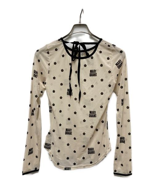 MARY QUANT（マリークヮント）MARY QUANT (マリークヮント) デイジーチュールカットソー ベージュ サイズ:	SIZE Free 未使用品の古着・服飾アイテム