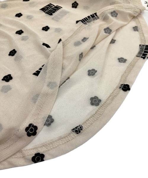 MARY QUANT（マリークヮント）MARY QUANT (マリークヮント) デイジーチュールカットソー ベージュ サイズ:	SIZE Free 未使用品の古着・服飾アイテム